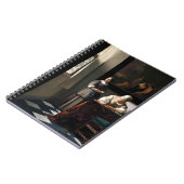 Vermeer - Lady schreibt einen Brief mit ihrer Freu Notizblock (Linke Seite)