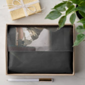 Vermeer - Lady schreibt einen Brief mit ihrer Freu Seidenpapier (Geschenk)