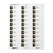 Vermeer - Mädchen, die einen Buchstaben in einem o (Vorne)