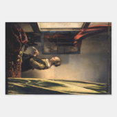 Vermeer - Mädchen, die einen Buchstaben in einem o Geschenkpapier Set (Vorderseite 2)