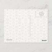 Vermeer - Mädchen mit Perlenohrring Postkarte (Rückseite)