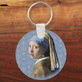 Vermeer - Mädchen mit Perlenohrring Schlüsselanhänger (Vorderseite)