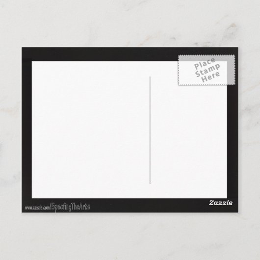 Vermeer Pearl Earring Clover St Patrick's Day Postkarte (Rückseite)