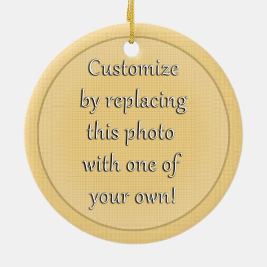 Vermeer Pearl Earring Pop Art Keramik Ornament (Hinten)