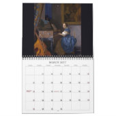 Vermeer schöne Kunst Kalender (Mär 2027)
