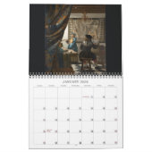 Vermeer schöne Kunst Kalender (Jan 2026)