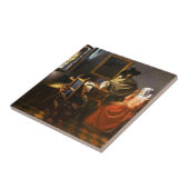 Vermeer The Glass of Wine Tile Fliese (Seite)