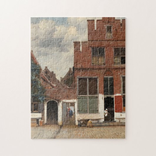 Vermeer, The Little Street - Fine Art Puzzle (Vertikal)