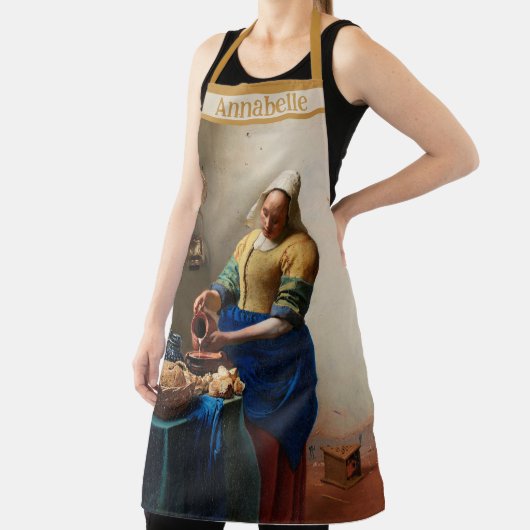 Vermeer The Milkmaid Personalize Schürze (InSitu)