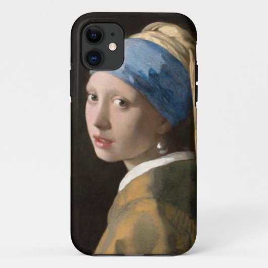 Vermeer's Girl mit Perlenohrring Case-Mate iPhone Hülle (Rückseite)