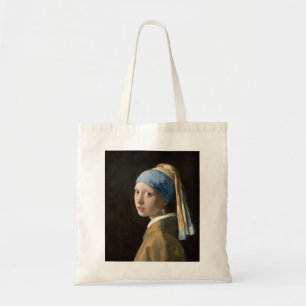 Vermeer's Girl mit Perlenohrring Tragetasche