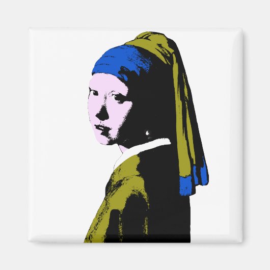 Vermeer's Pearl Earring ala Magnet (Vorne)