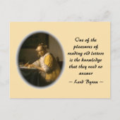 Vermeers Schriftsteller Postkarte (Vorderseite)