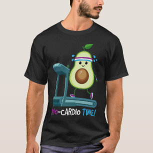 Vermeiden Sie die Zeit! Avocado Cardio Joggen Vega T-Shirt