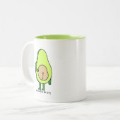 Vermeiden Sie es, mit mir zu reden, bis ich meinen Zweifarbige Tasse (Vorderseite Links)