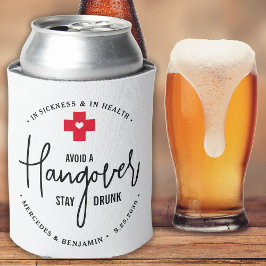 Vermeiden Sie Hangover Bleibe Betrunkene Relief Ki Dosenkühler