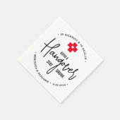 Vermeiden Sie Hangover Bleibe Betrunkene Relief Ki Serviette (Ecke)