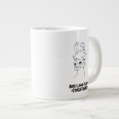 Vermeiden Sie Lama Drama Kaffee Tasse (Vorderseite Rechts)
