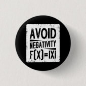 Vermeiden Sie Negativität Absolute Value Equity Jo Button (Vorderseite)