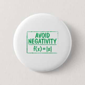 Vermeiden Sie Negativität Funny Math Problem Engin Button