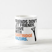 Vermeiden Sie Patronen-Rasiermesser-Tasse Kaffeetasse (Mittel)