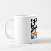 Vermeiden Sie Patronen-Rasiermesser-Tasse Kaffeetasse (Links)