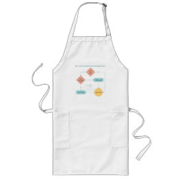 Vermeiden Sie Pläne Funny Flowchart - Introvertier Lange Schürze