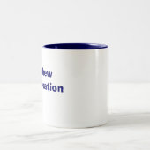 vermeiden Sie Verwirrung Zweifarbige Tasse (Mittel)