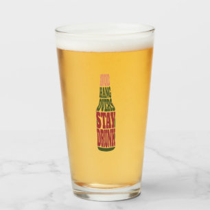 Vermeiden von Hangovers Betrunken Bleibe Glas