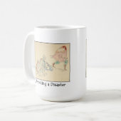 Vermeidung einer Desaster-Tasse Kaffeetasse (Vorderseite Links)