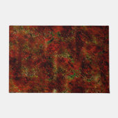 Vermelho forte esfolado sobre o cinza áspero fußmatte (Vorderseite)