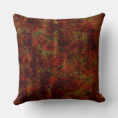 Vermelho forte esfolado sobre o cinza áspero kissen (Rückseite)