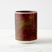 Vermelho forte esfolado sobre o cinza áspero tasse (Zentrum)