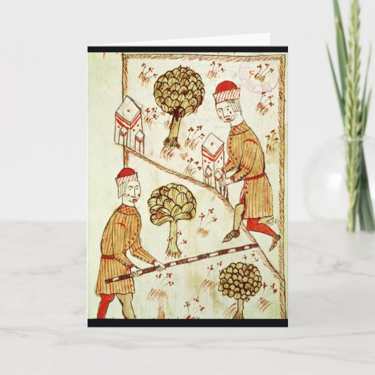 Vermessen und Abgrenzung des Landes Karte (Vorderseite)