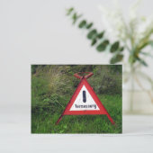 Vermessung Postkarte (Stehend Vorderseite)