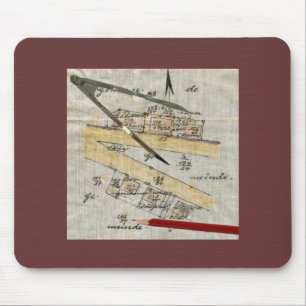 Vermessung - Vintage Mousepad