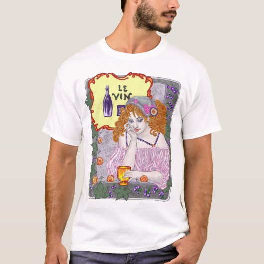 Vermicelli und La Vin T-Shirt (Vorderseite)