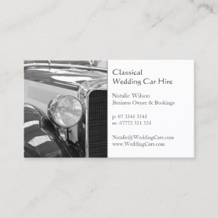 Vermietung eines Hochzeitswagens, Foto hinzufügen Visitenkarte