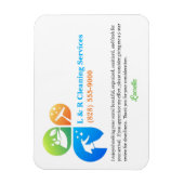 Vermietung eines sauberen Haushälters 5 Sterne Bew Magnet (Vertikal)