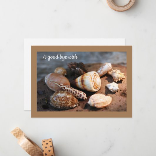 Vermietung, Pauschalkarte für Reisen Mitteilungskarte (Vorderseite/Rückseite Beispiel)