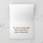 Vermietung - Verlangsamte Schildkröte auf Golfplat Karte (Innenseite)