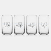 Vermietung von Ferienhäusern - Dosenglas (Vorderseite)