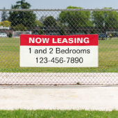 Vermietung von Red Black & White Apartments Banner (Insitu)