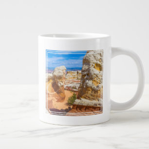 Vermilion Cliff Rock Formationen Jumbo-Tasse