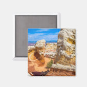 Vermilion Cliff Rock Formationen Magnet (Vorderseite/Rückseite)