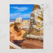 Vermilion Cliff Rock Formationen Postkarte (Vorderseite)