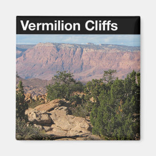 Vermilion Klippen-nationales Monument Magnet