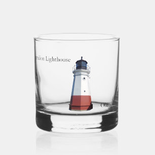 Vermilion Leuchtturm Glas