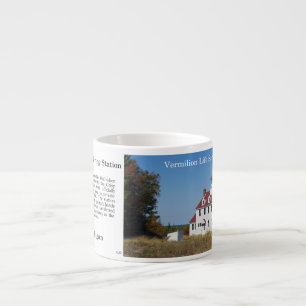 Vermilion Life Rettend Station Geschichte Espresso Espressotasse