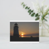 Vermilion Light House Postkarte (Stehend Vorderseite)